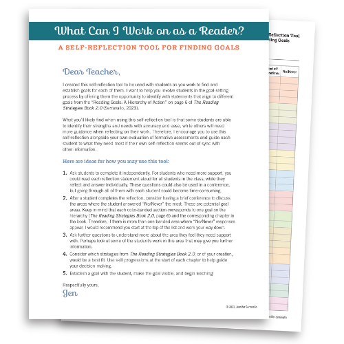 What Can I work on as a Reader RSB 2.0 Blog Element Graphic