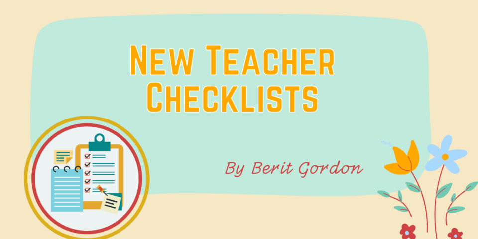 Newteachchecklists