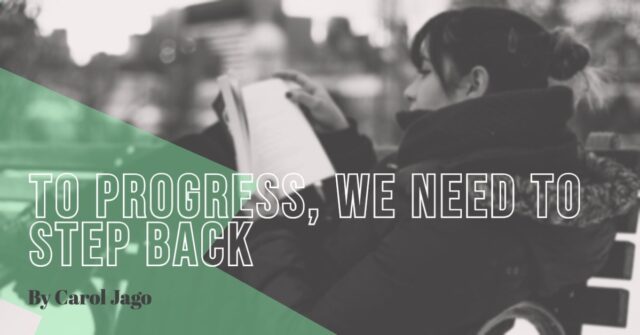 Jago To Progress step back