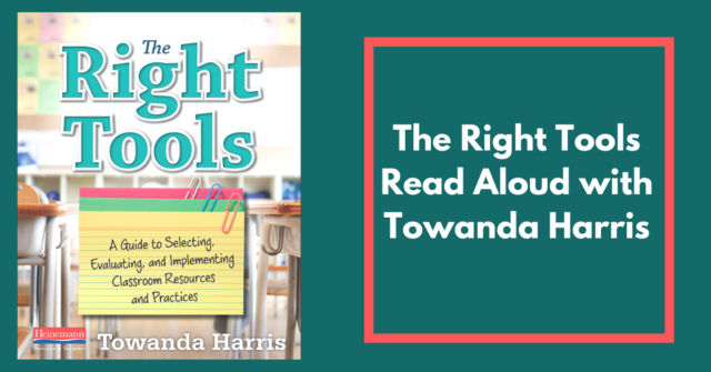 The Right Tools Read Aloud with Towanda Harris