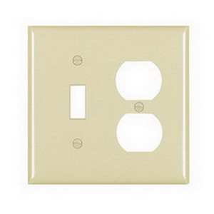 Pass & Seymour Legrand TP18-I 2-Gang Combination Toggle Switch Du detailed image 5