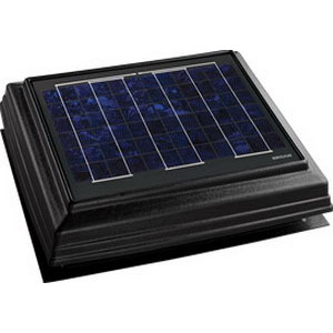 UPC 026715192007 product image for Broan Nu-Tone 355SOBK Discontinued Solar Powered Attic Ventilator With Dome 20 W | upcitemdb.com