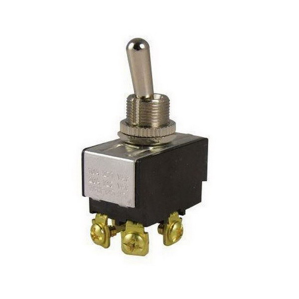 McGill 01210003N 0121 Series MultiPole Toggle Switch; 2Pole, DPDT