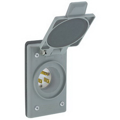Outdoor Male Electrical Receptacle