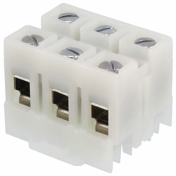 Bussmann NDN111WH Barrier FeedThrough Terminal Block; 600 Volt, 90