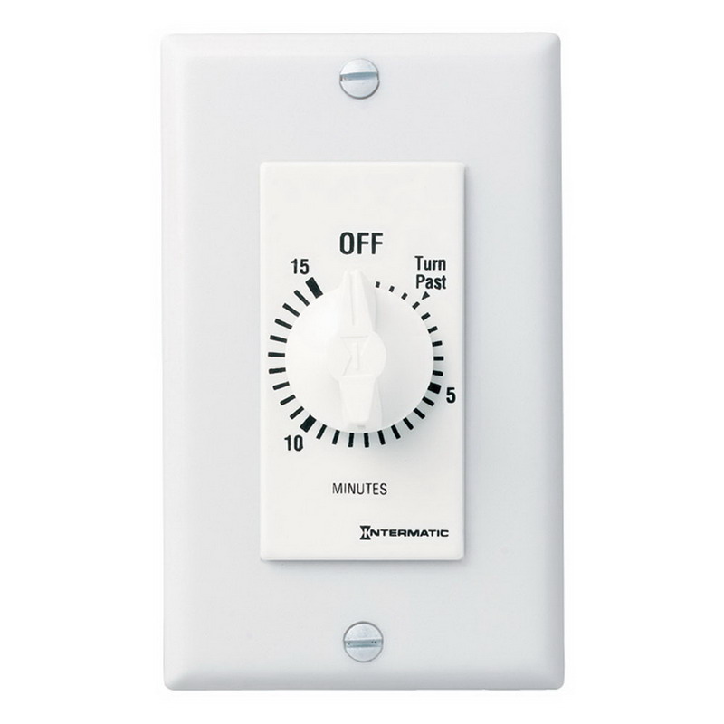 Intermatic FD15MWC FD Series AutoOff Decorator Springwound Timer