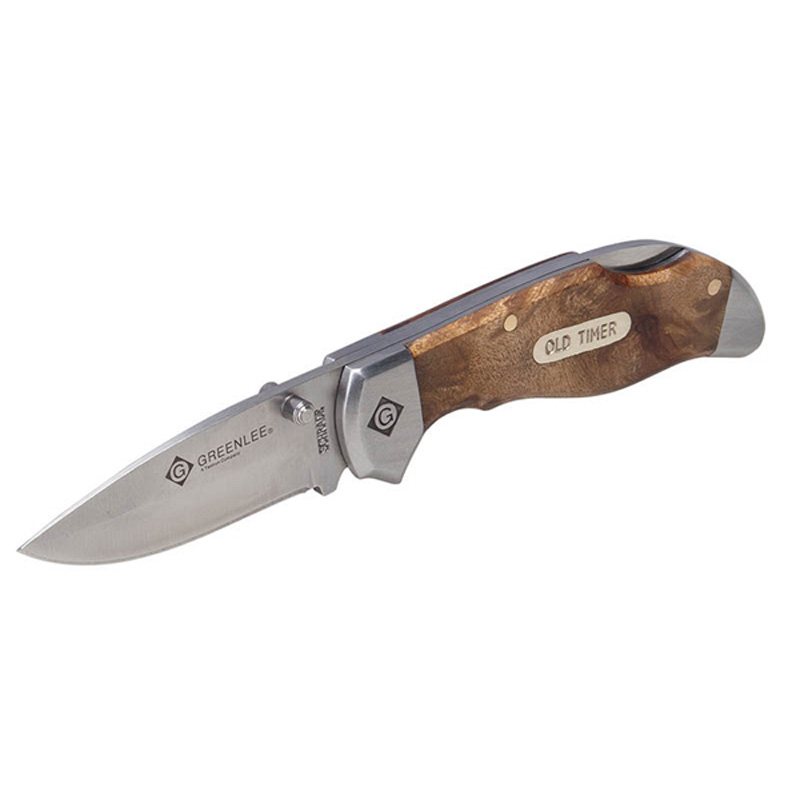 Greenlee 065224 Old Timer Folding Pocket Knife; 2.250 Inch Blade