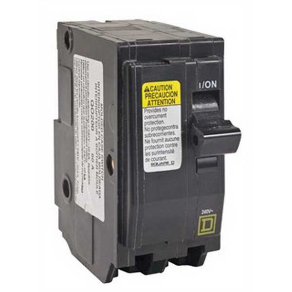 Schneider Electric QO220 20-Amp Miniature Circuit Breaker - 120/240V, 3-Pole, NEMA 3R Rated