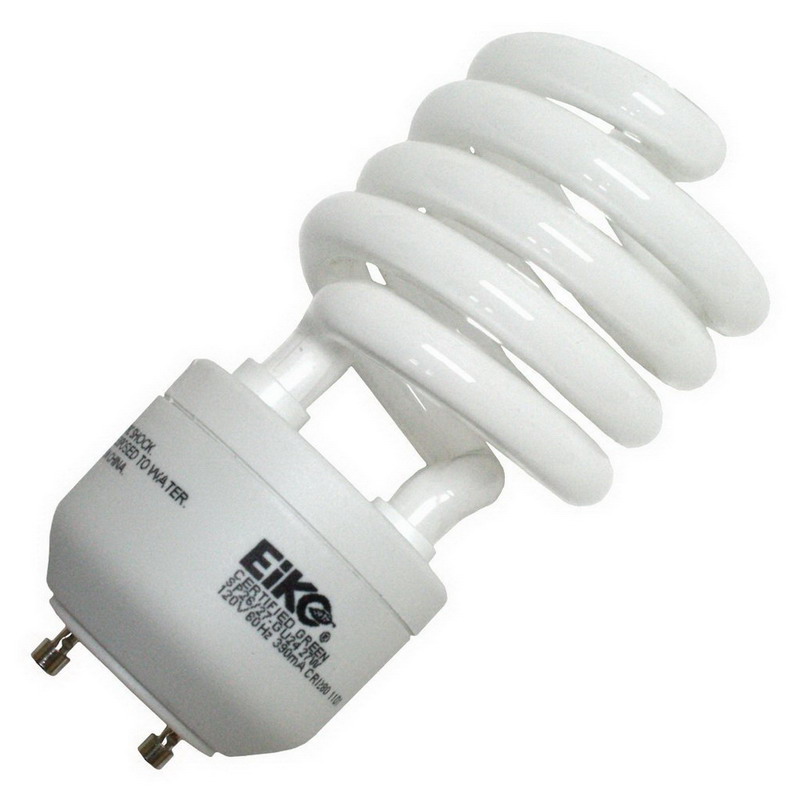 Eiko SP26/27GU24 Spiral Compact Fluorescent Lamp 27 Watt 120 Volt