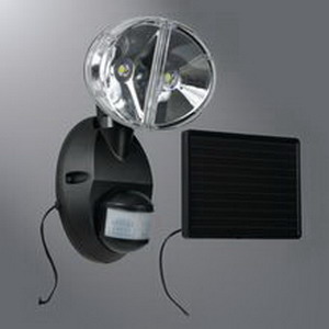 Cooper Lighting MSLED180 ALL-PRO Solar Powered Flood Light Black- Cooper Lighting MSLED180 ALL-PRO Solar Powered Flood Light Black-