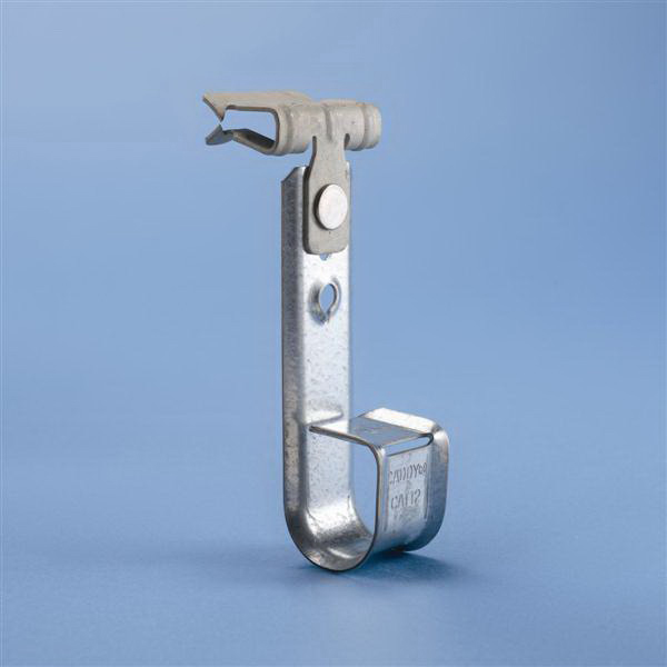 Erico CAT1224SM Caddy® JHook With HammerOn Flange Clip; 3/4 Inch