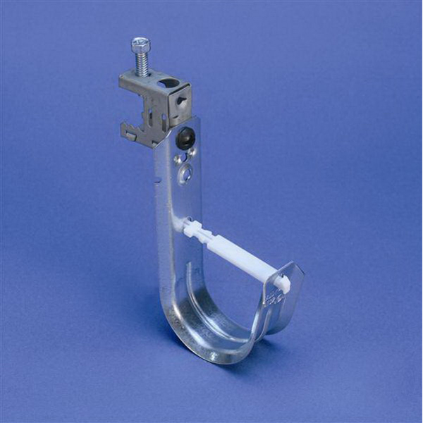 Erico CAT32BC Caddy® JHook With BC Beam Clamp; 2 Inch Cable, Spring