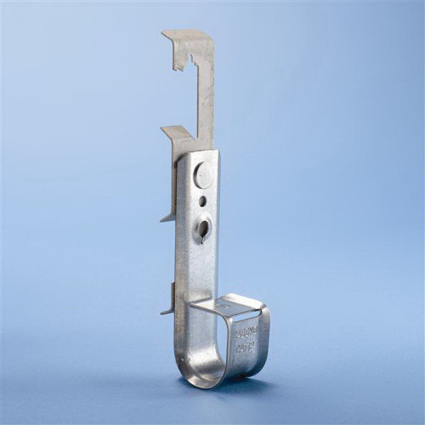 Erico CAT126Z34 Caddy® JHook With Rod/Wire Clip; 3/4 Inch Cable