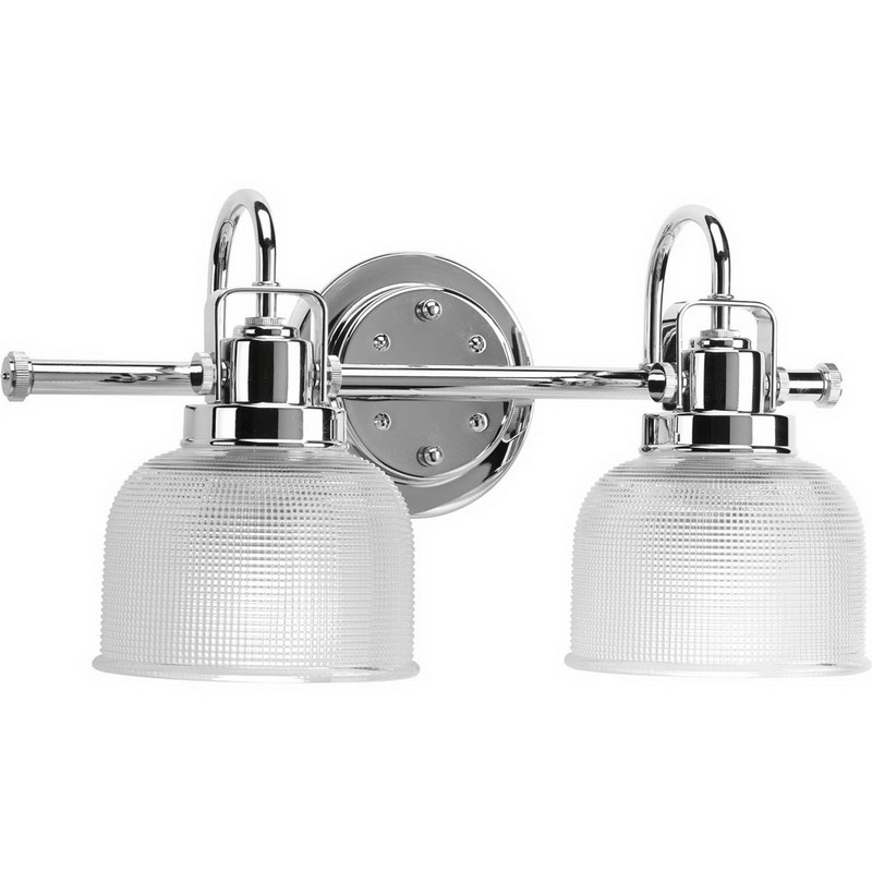 Bath Vanity Light Fixture; 100 Watt, Polished Chrome - Crescent Bath Vanity Light Fixture; 100 Watt, Polished Chrome - Crescent