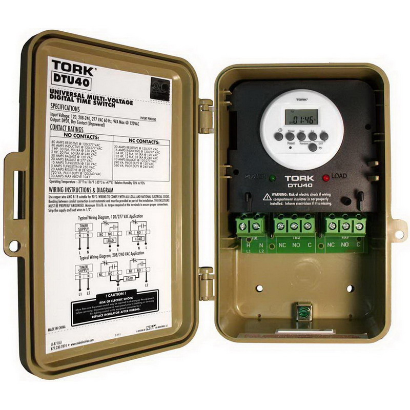 TORK TU40 TIMER INSTRUCTIONS, ENERGY MANAGEMENT SOLUTIONS