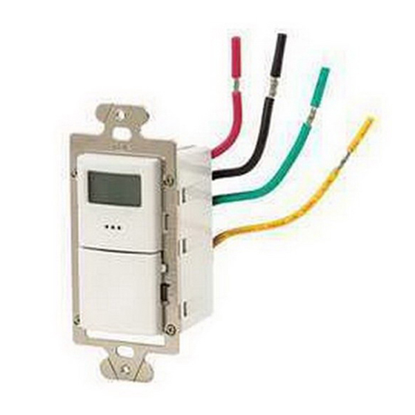 NSI SS403 Tork® Digital Auto Off InWall Timer Switch; 5 min 24 Hour