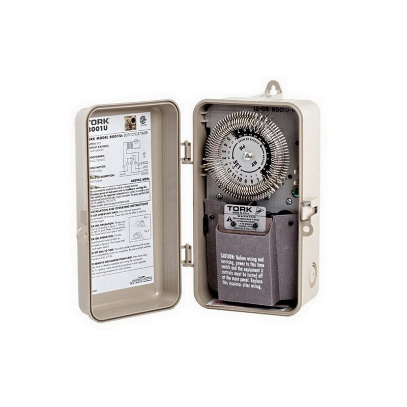 NSI 8001U Tork® Timer Switch; 24 Hour, SPDT, 480/120 Volt AC Crescent