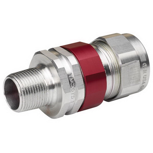 Cooper CrouseHinds TMCX0752NPL Cable Gland; 3/4 Inch, Brass