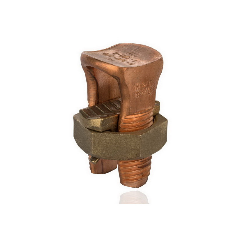 NSI N250 Split Bolt Connector; 1/0 AWG Solid250 MCM, 600 Volt, Copper