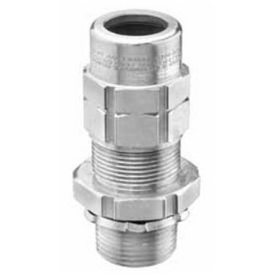 Appleton TMC2-150190A Cable Gland Connector 1-1/2 Inch NPT- 1.570 - 1.900 Inch Jacket- 1.490 - 1.720 Inch Armor- Aluminum- Appleton TMC2-150190A Cable Gland Connector 1-1/2 Inch NPT- 1.570 - 1.900 Inch Jacket- 1.490 - 1.720 Inch Armor- Aluminum-