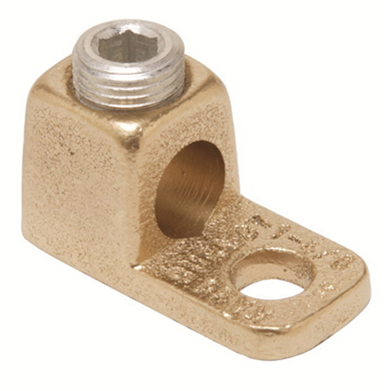 Hubbell Electrical / Burndy KA25 Straight Pad Terminal Connector Lug; 1