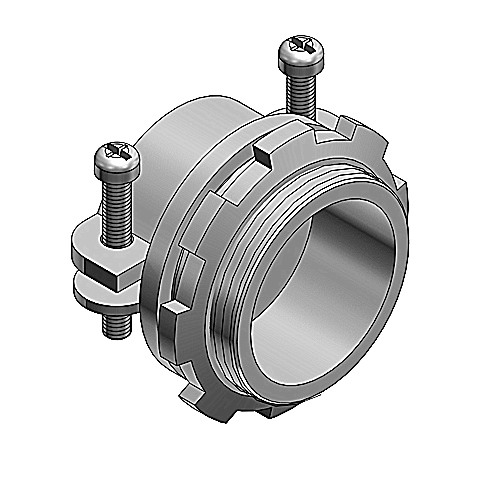 Thomas & Betts 3302TB NonInsulated Connector; 1/2 Inch, Steel, 2