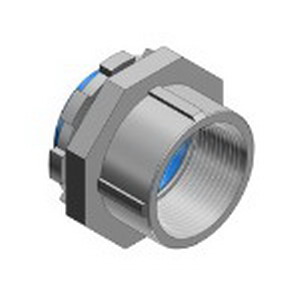 Thomas & Betts 378 Bullet Hub Connector 3-1/2 Inch- Malleable Iron-Electro Zinc-Plated- Thomas & Betts 378 Bullet Hub Connector 3-1/2 Inch- Malleable Iron-Electro Zinc-Plated-