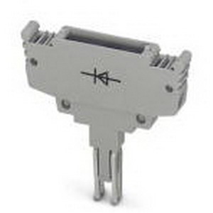 Phoenix Contact Phoenix 2802329 ST-1N4007 Component Connector With Universal Diode Polyamide- Gray- Phoenix Contact Phoenix 2802329 ST-1N4007 Component Connector With Universal Diode Polyamide- Gray-