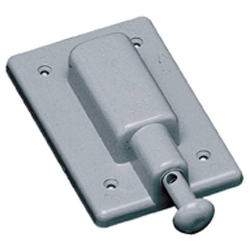 Scepter VPT15/10 1Gang Weatherproof Cover; PVC Crescent Electric