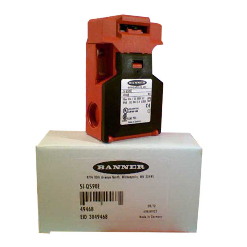 Banner SIQS90E Interlock Body Safety Switch; 2 NC Crescent Electric Supply Company