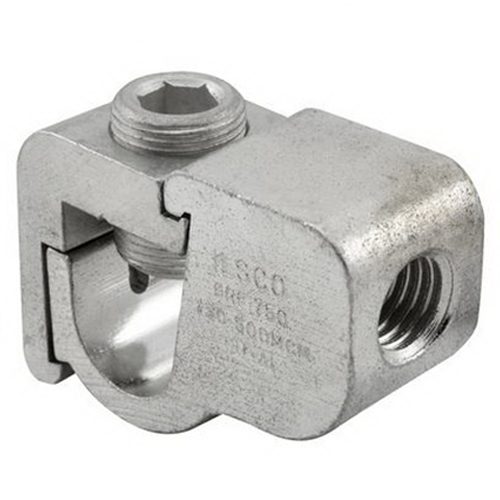 Ilsco GRF0 Mechanical Grounding Clamp; 6061T6 Aluminum Alloy, Electro
