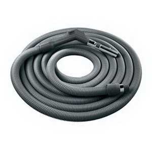 "Broan Nu-Tone CH235 Current Carrying Crush-Proof Hose 1-3/8 Inch ID x 30 ft Length Reinforced Vinyl, Dark Gray,"