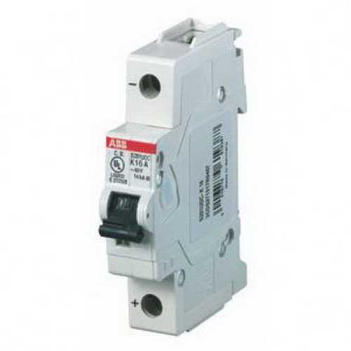 ABB S201UDCK2 Miniature Circuit Breaker; 2 Amp, 60 Volt DC, 1Pole, 35