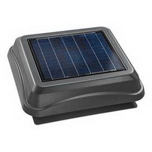 Broan Nu-Tone 345SOWW Solar Powered Attic Ventilator 5 Aluminum Blade- 537 cfm- DC Variable Voltage- Surface Mount- Weathered Wood Dome- Broan Nu-Tone 345SOWW Solar Powered Attic Ventilator 5 Aluminum Blade- 537 cfm- DC Variable Voltage- Surface Mount- Weathered Wood Dome-