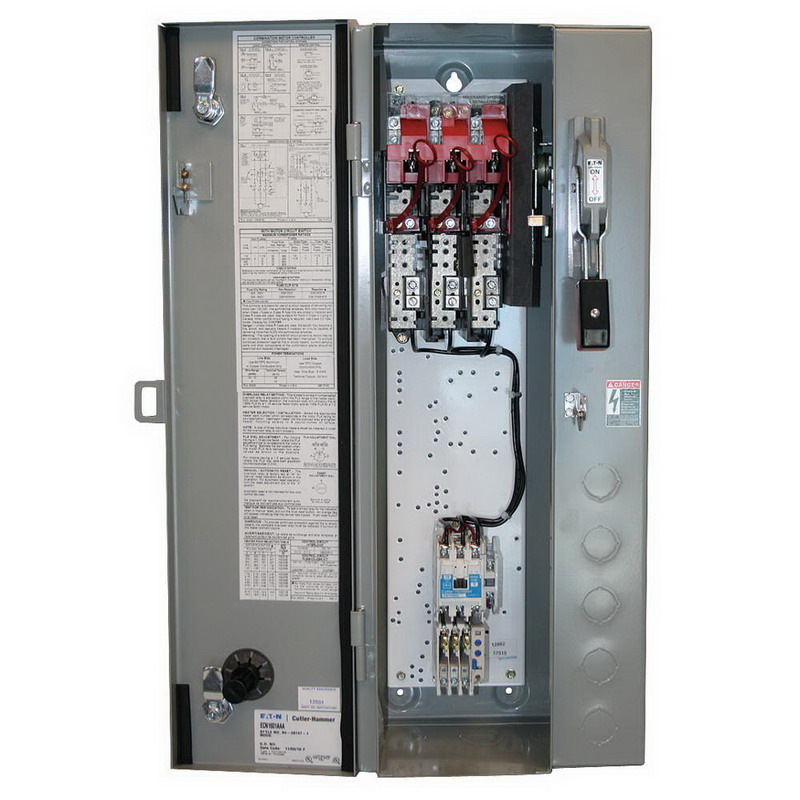 Eaton / Cutler Hammer ECN1622AAD Rainproof Size 2 Combination NonReversing Starter; 3 Phase