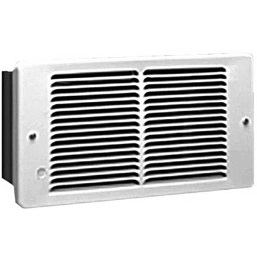 King Electrical PAWG Wall Heater Grille; 20 Gauge Steel, White/Almond