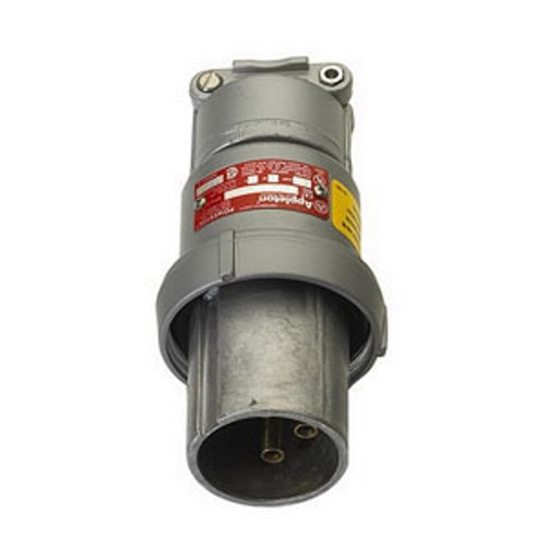 Appleton ACP3034BC Powertite Shell and Extra Pole Only Grounding Style 2 Clamping Ring Plug 30 Amp- 600 Volt AC at 50 - 400 Hz/250 Volt DC- 4-Pole- 3-Wire- 3 Phase- Pressure Wire Terminal- Appleton ACP3034BC Powertite Shell and Extra Pole Only Grounding Style 2 Clamping Ring Plug 30 Amp- 600 Volt AC at 50 - 400 Hz/250 Volt DC- 4-Pole- 3-Wire- 3 Phase- Pressure Wire Terminal-