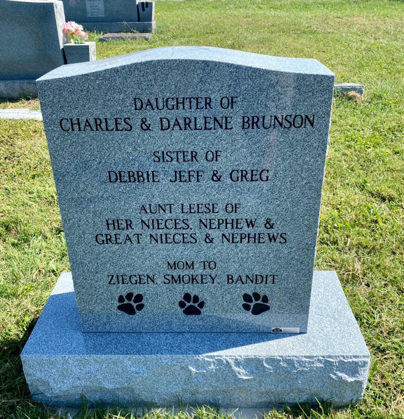 Single Upright Monuments Friend Funeral Homes Fox & Friend Funeral