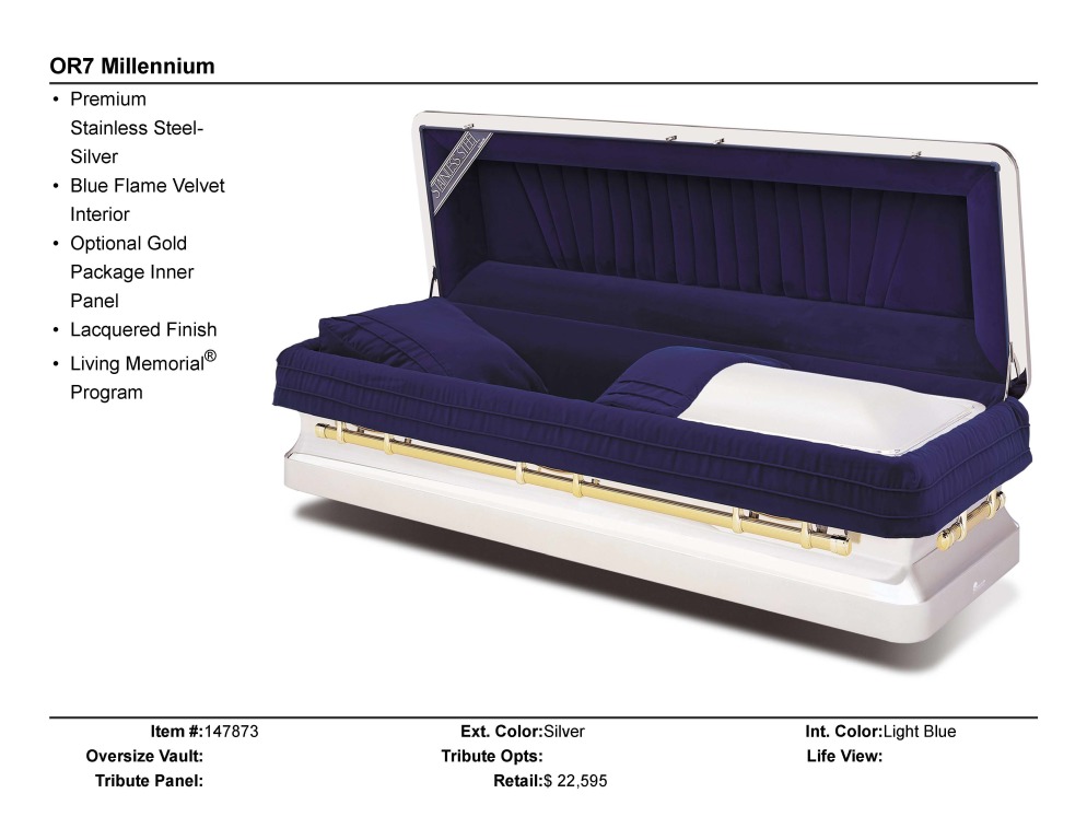 Casket Selections | E. Vaughn Wray Funeral Establishment | Norfolk VA