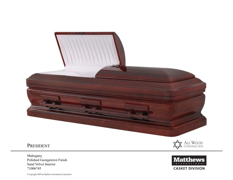 All Wood Caskets Black's Funeral Home Thurmont, MD Funeral Home and Cremation