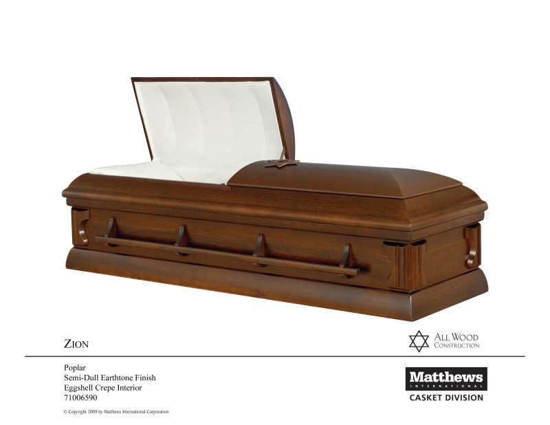 All Wood Caskets Black's Funeral Home Thurmont, MD Funeral Home and Cremation
