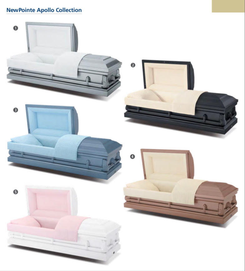 Casket Selection Jones Funeral Home, Inc. City LA funeral