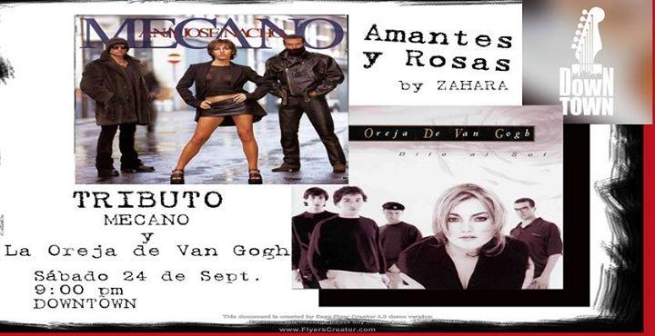 Amantes y Rosas" Tributo Mecano y La Oreja de Van Gogh