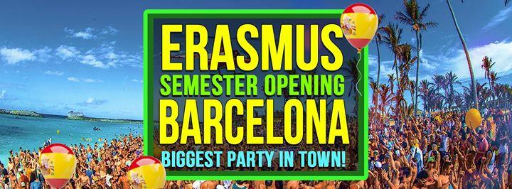 ★ Erasmus Barcelona Semester Opening ★ Thursday 22nd of September