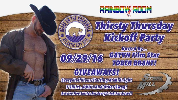 Thirsty Thursday's Bears On The Boardwalk Kickoff Party!