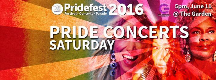 Saturday Capital City Pride Concert