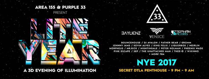 Purple 33 Presents: Liteyear 2017