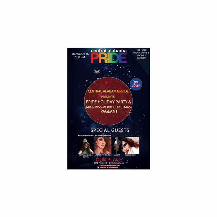 Pride Holiday Party & Mr. and Miss Merry Christmas Pageant