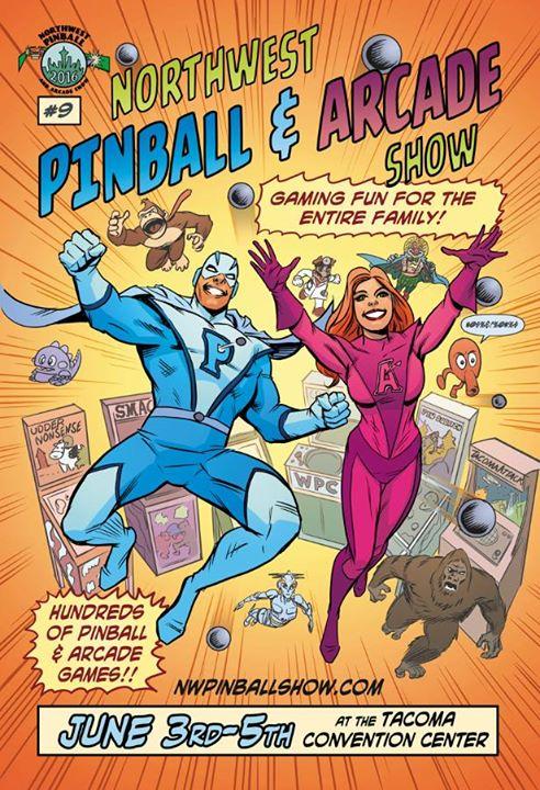 2016 Northwest Pinball & Arcade Show!