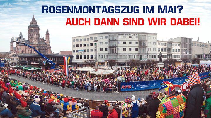 Rosenmontagszug im Juni oder Mai, wir sind dabei!